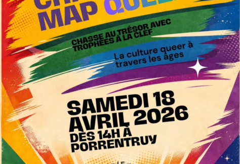 affiche événement placard Queer